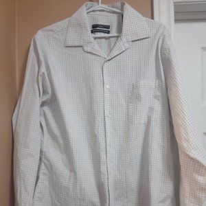 Geoffrey Beene Long Sleeve Dress Shirt white 34/35